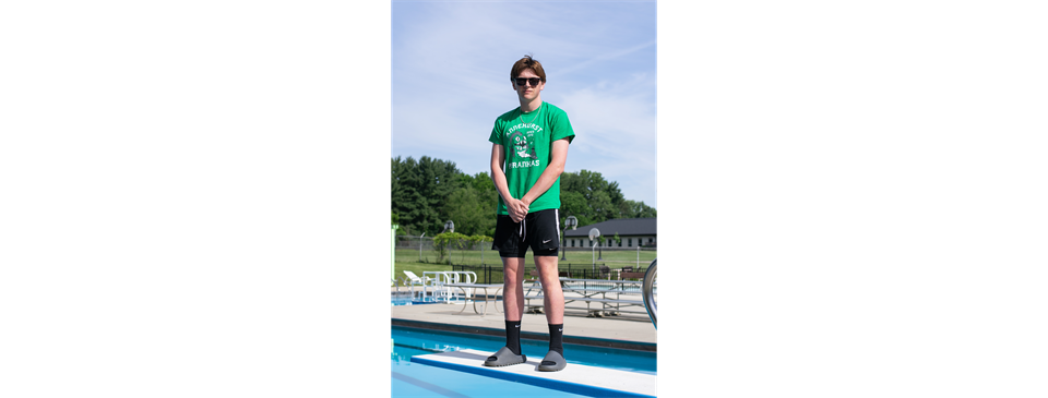 2024 Senior Swimmer Eli Tansey